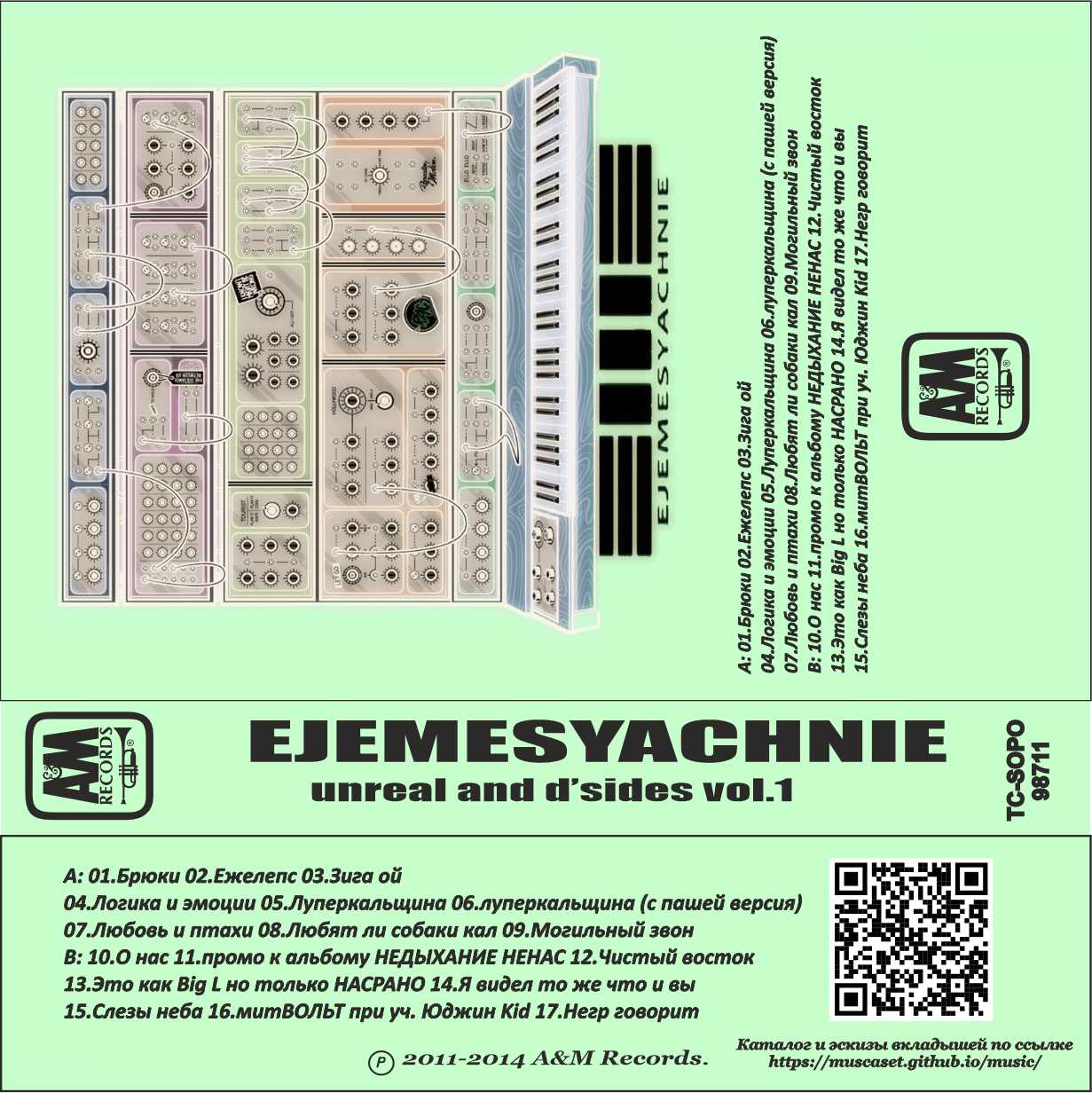 Ежемесячные-Unrealised and B'Sides vol. 1